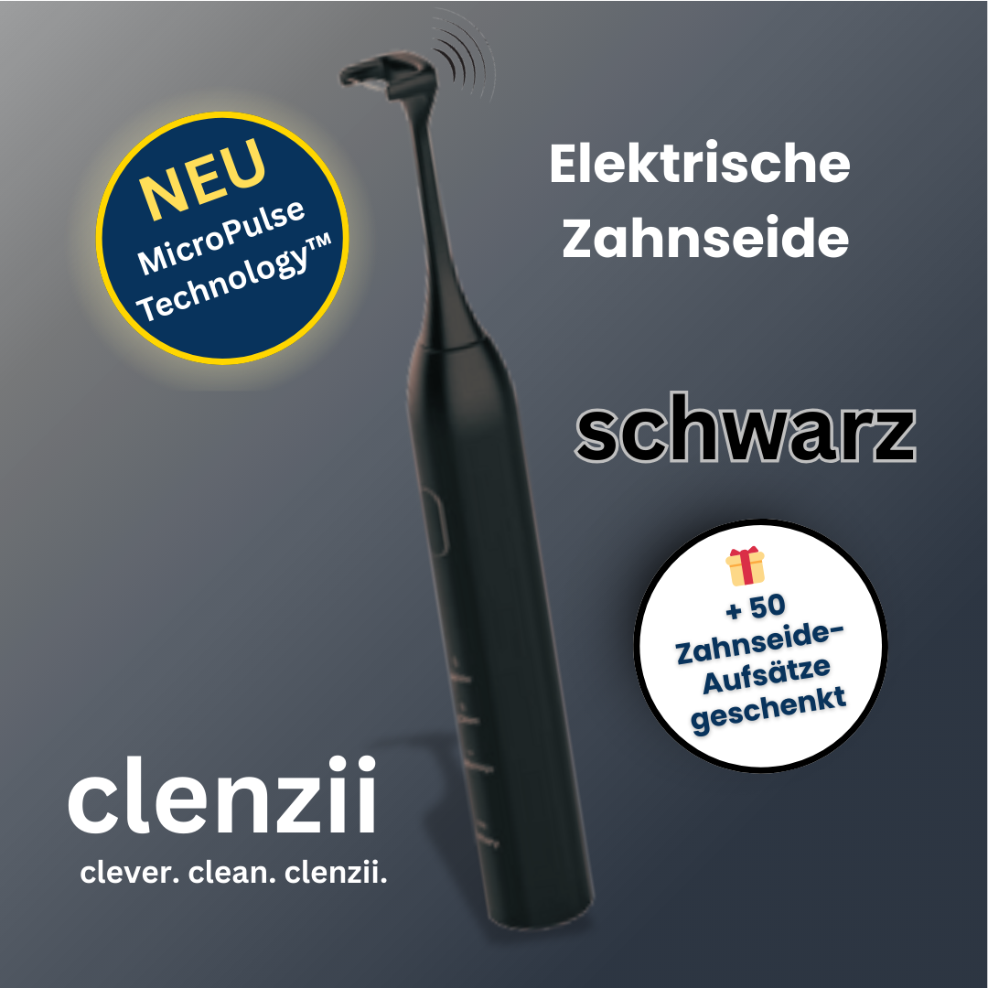 clenzii – Elektrische Zahnseide