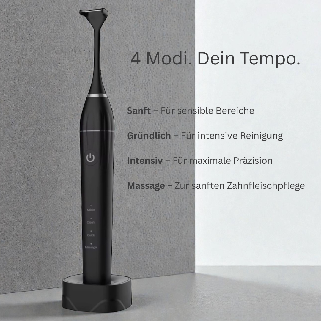 Clenzii Pro elektrische Zahnseide mit 4 Reinigungsmodi für individuelle Zahnzwischenraumpflege