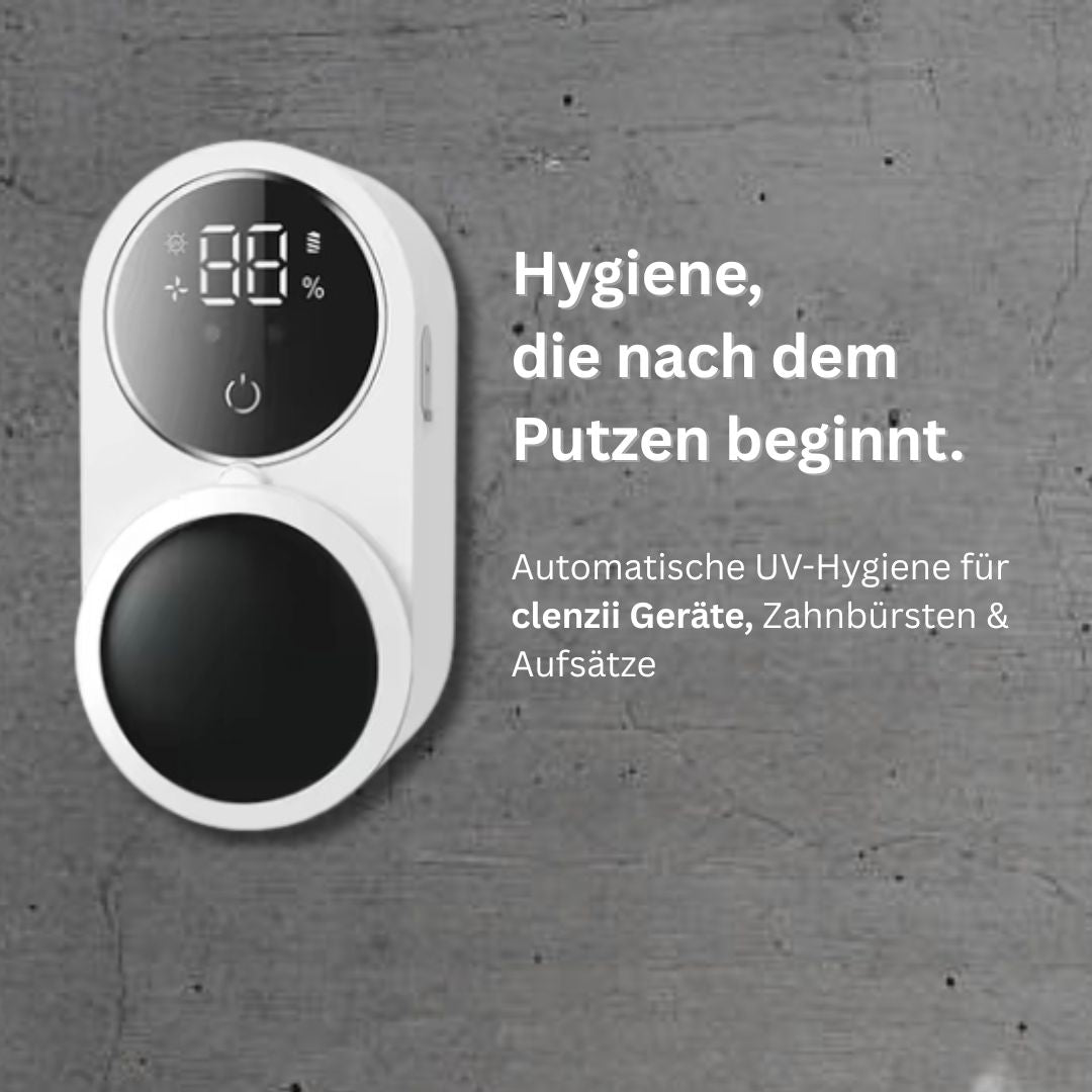 clenzii CleanStation zur hygienischen Aufbewahrung von Zahnbürsten