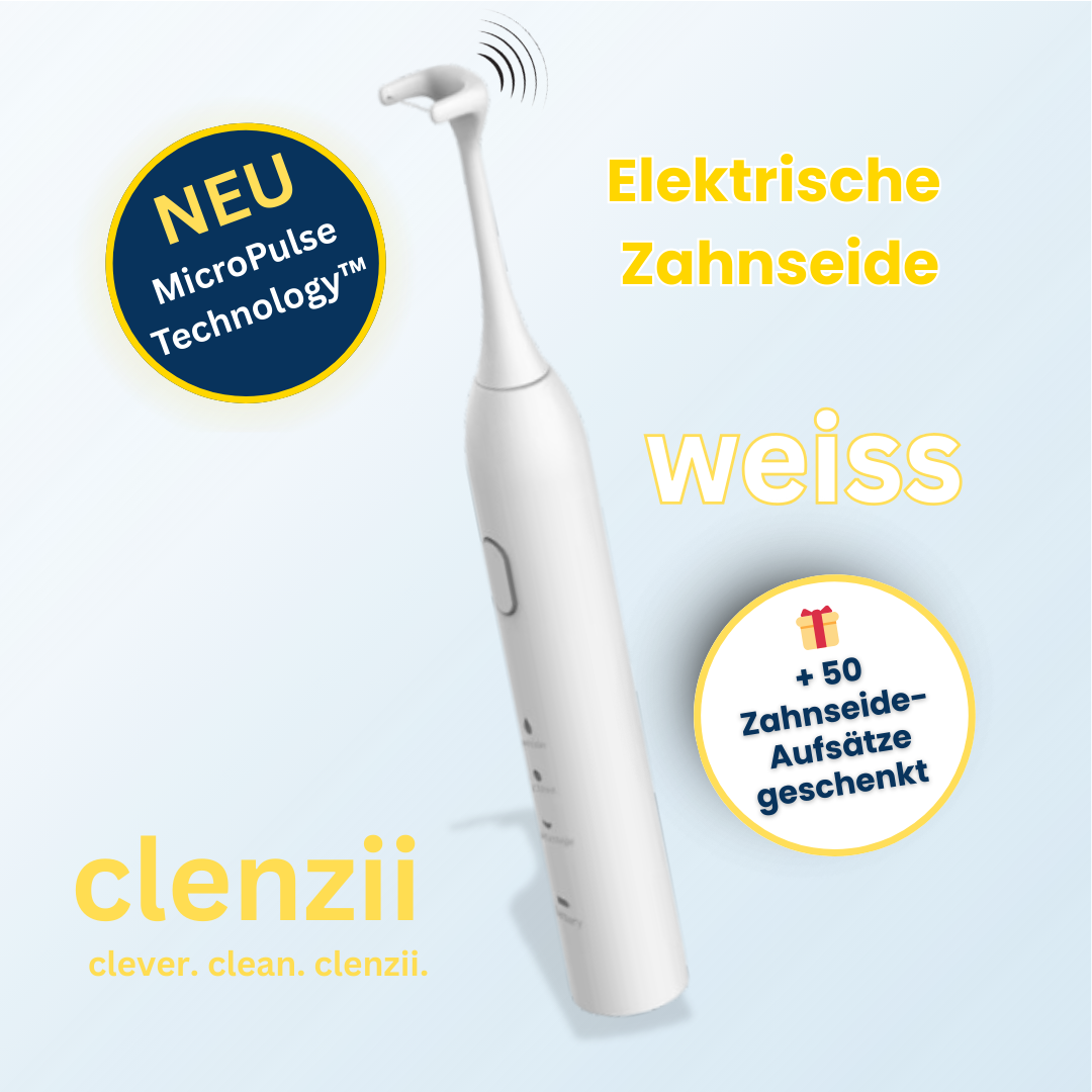 clenzii – Elektrische Zahnseide