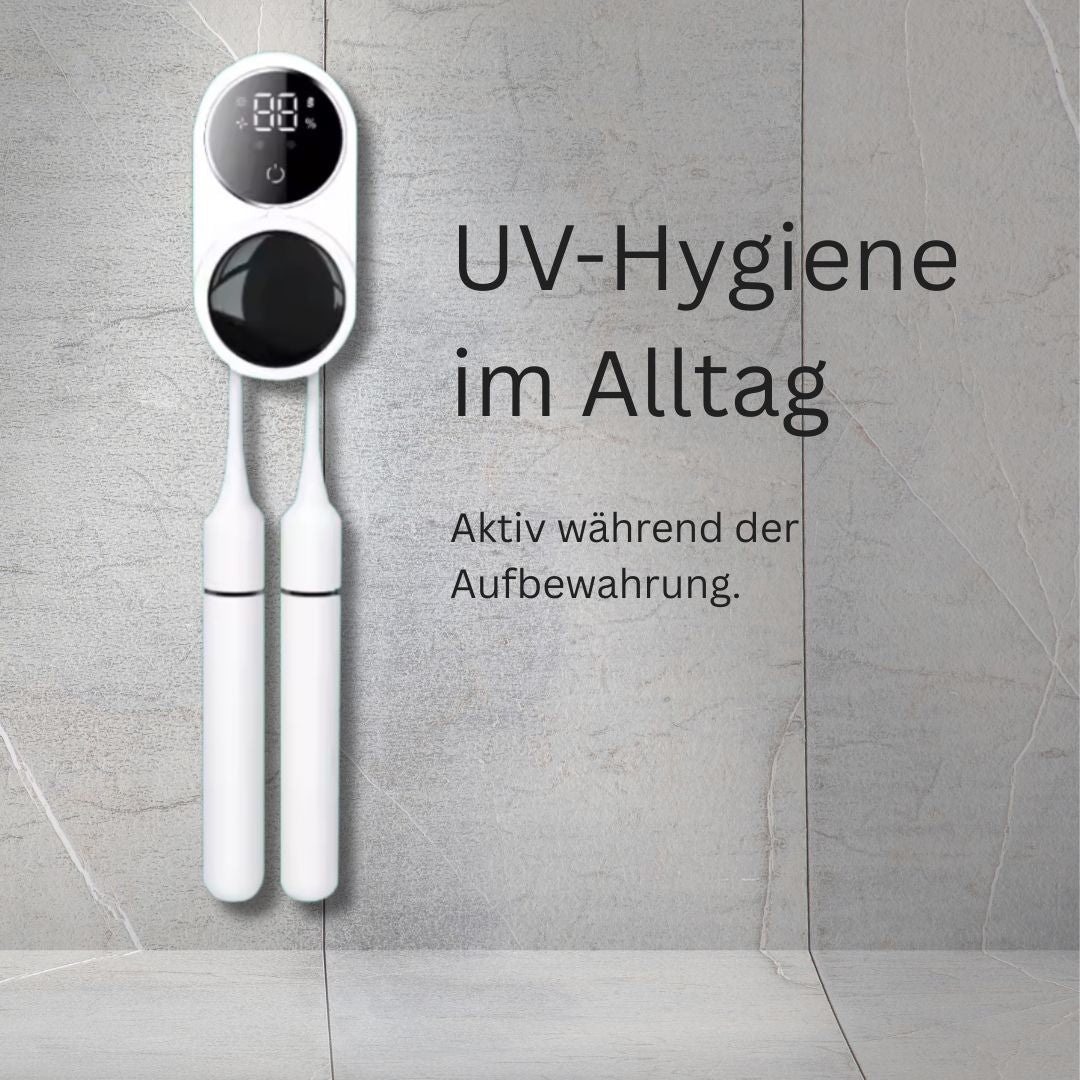 CleanStation mit UV-Hygiene für die Aufbewahrung der clenzii Zahnseide