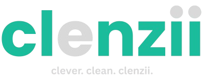clenzii Logo – elektrische Zahnseide Marke