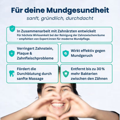 clenzii – Elektrische Zahnseide