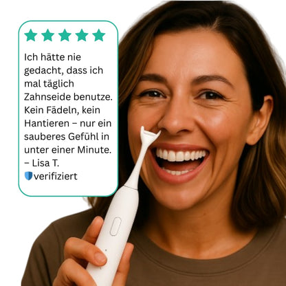 clenzii – Elektrische Zahnseide